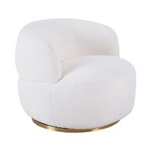 Ecru Penelope Upholstered Armchair